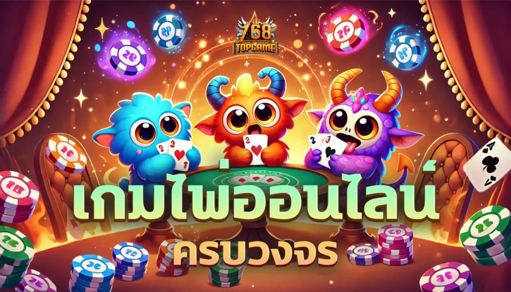 เกมไพ่ออนไลน์, เกมไพ่บาคาร่าได้เงินจริง 168Topgame