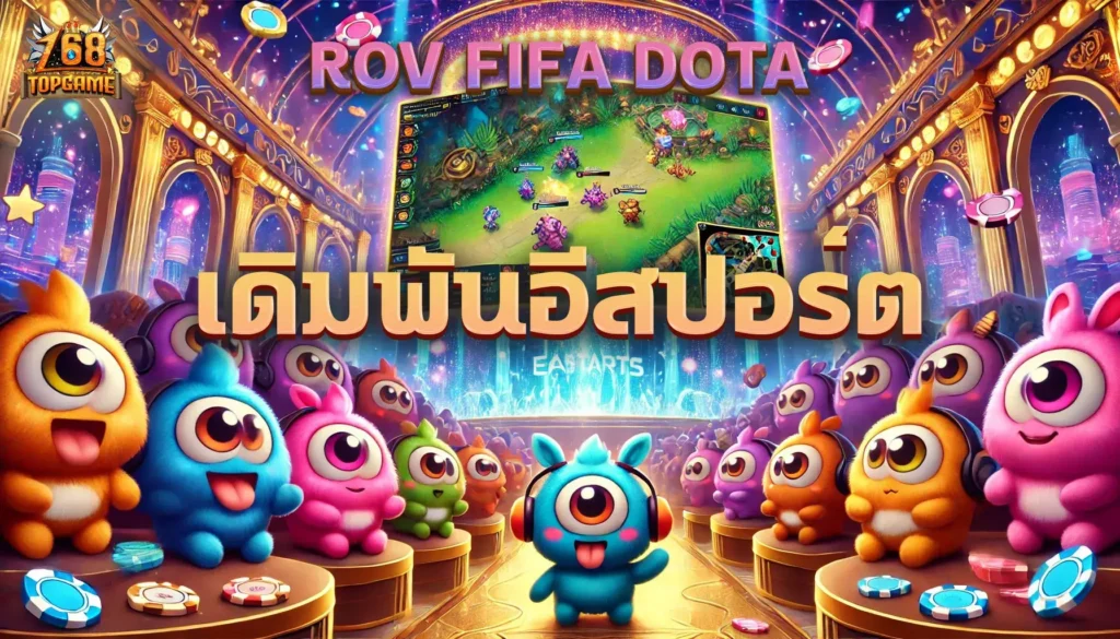 แทง E sport มือถือได้เงินจริง 168Topgame