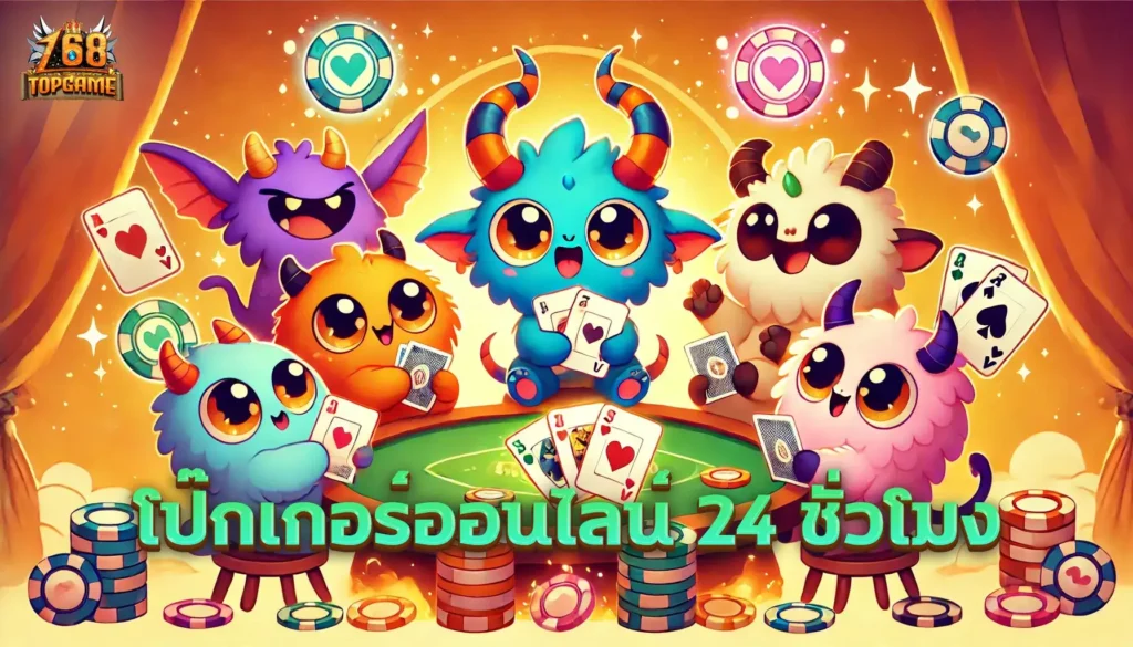 โป๊กเกอร์ออนไลน์ เว็บเล่นโป๊กเกอร์บนมือถือ