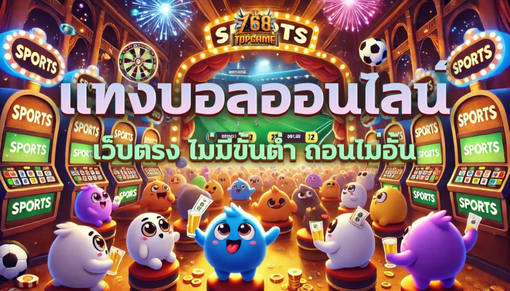 เว็บแทงบอล แทงบอลได้เงินจริง เว็บแทงบอลไม่ผ่านเอเย่นต์